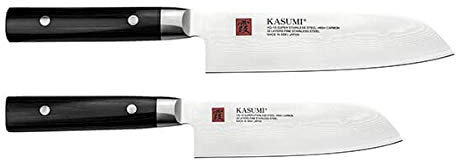 Kasumi 2 Piece Santoku Boxed Knife Set