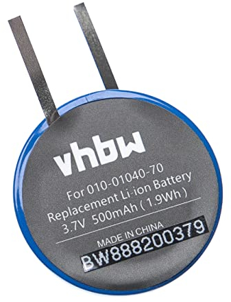 vhbw Batterie Compatible avec Garmin Fenix 1, 2 smartwatch Montre connectée Bracelet Fitness (500mAh, 3,7V, Li-ION)