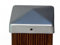 Pfostenkappe Schutzkappe Zierkappe Pyramide Zaunkappe Pfahlkappe VCI (für Pfosten 7x7 cm (71x71 mm))