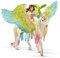 schleich BAYALA | Surah mit Glitzer-Pegasus 70566 | Elfe mit Vogel & Pegasus mit Magnet | tolles Geschenk für Mädchen und Jungen | wunderschöne Sammelfiguren | Spielfigur ab 5 Jahre | Set aus 3 Teilen