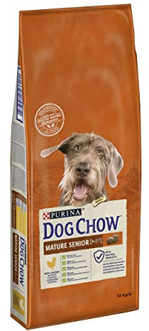 PURINA DOG CHOW | Erwachsene | Light Trockenfutter für reife Hunde | Huhn | 1 Stück | 14 kg | Beutel