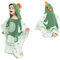 Vivi Idee Badetuch Kapuzenhandtuch 100% Baumwolle Badeponcho Bademäntel Kinder Baby Towel, aus Krokodil Dino Motiv, weiches und super saugfähiges, 0-6 Jahre, (Grün, Dinosaurier)