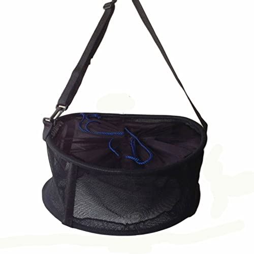 Cestino Cesta Raccolta Funghi CESTO Rete Tascabile Borsa Castagne Cm. 40x20x30