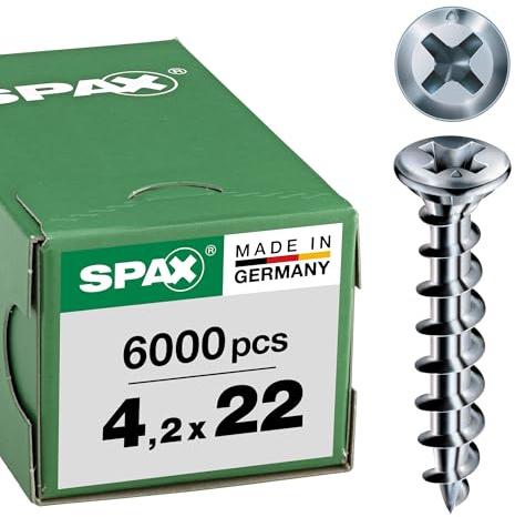 FEX-KS, 4,2 x 22 mm, 6000 Stück, Spezialgewinde, Senkkopf, Kreuzschlitz H2, Selbstbohrende Spitze, WIROX - 1411010400228
