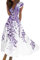 Robe Femme Chic Et Elegant, Robe Femme Chic Ensemble Et Elegant Ete Vetement Short Intégré Robe Tee Shirt Fleurie Ceremonie Mariage Femme Enceinte De Soiree Chic Et (1-Clair Violet,XXL)