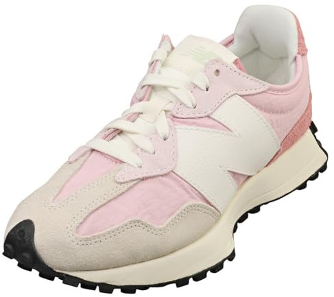 New Balance Chaussure Lifestyle - Femme - Tier 3 - Suede-Tex - Hazy Rose, Rose Blanc, 36.5 EU