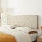 [en.casa] Wandpaneel Tokke Kopfteil gepolstert für Bett 160 cm Polsterpaneel Wandpolster mit Textilbezug Kopfende Bettkopfteil 160 x 52 cm Beige