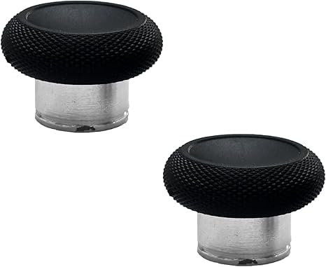 Lot de 2 joysticks courts en métal de rechange pour manettes Xbox Elite Series 2, accessoires pour manette Elite Series 2 (noir)