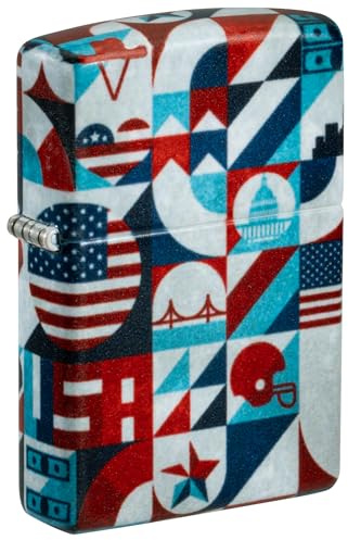 Zippo Sturmfeuerzeug - American Icons, 540°, Color Image - Nachfüllbar - Wiederverwendbar - Windfestes Design - Geschenkbox - Made in USA