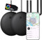 2X Android GPS Smart Tag AirTag Alternative Google Mein Gerät Finden APP GPS-Tracker (NUR Android) für Schlüßel/Gepäck/Taschen/Koffer/Brieftasche/Haustiere