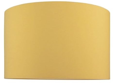 youngDECO® Stofflampenschirm E27, 100% Baumwole, Zylinderlampenschirm Ø38/h=24cm, Lampenschirm für Hängelampe und Stehlampe, hergestellt in der EU