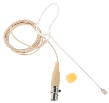 TOYANDONA Single Ear Headset Wireless Microphone over Ear Condenser Mic for Teacher Lectures Live Performances