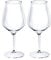 DoimoFlair Weingläser aus Kunststoff bruchsicher Weinbecher Sektgläser Plastik Transparent 47 cl. Set 2 Stück