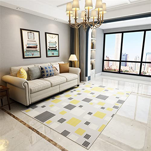 Kinder Teppich Mädchen kuschelige teppiche Esszimmer Grauer Teppich Rechteckiger Teppich Balkon Bodenmatte bodenmatratze kinderzimmer 180X250CM