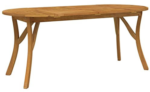 vidaXL Gartentisch Terrassentisch Tisch Esstisch Balkontisch Holztisch Gartenmöbel Garten Terrasse Balkon 200x90x75cm Massivholz Akazie