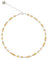 Feliss Handmade: Ketten aus Perlen, Halskette Damen. Statement Kette 45 cm lang. Choker Halsband, aesthetic Necklace Schmuck. Beads Perlenkette für Frauen in bunt mit Glasperlen (Peachy Pearls)