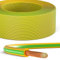 hb-digital 30m 10mm2 cavo di messa a terra H07V-K filo flessibile in rame a trefoli unipolare per impianti fotovoltaici cavo di cablaggio cavo di messa a terra in PVC cavo a filo sottile verde-giallo