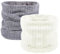 HGDGears Unisex Scaldacollo Pile Termico Invernale for Donna Uomo (Bianco+ Grigio chiaro)…
