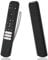 AKSHFETH Silicone Remote Cover for TCL RC813 FMB1/RC923 FMB3 Smart TV Remote Silicone Protective Case for TCL RC813 Remote Control Cover with Lanyard (black)