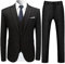 BIISDOST Anzüge Für Herren Anzug 2 Teilig Business Abendessen Hochzeit Herrenanzug Knöpfe Smoking Set Herren Slim Fit Blazer Und Hosen Mit Langarm Festlicher Hosenanzüge Für Männer Freizeitanzug