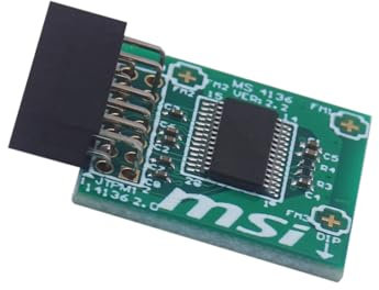 MLWSKERTY TPM MS-4136 Adapter Sicherheitsmodul PCB Plattform TPM MS-4136