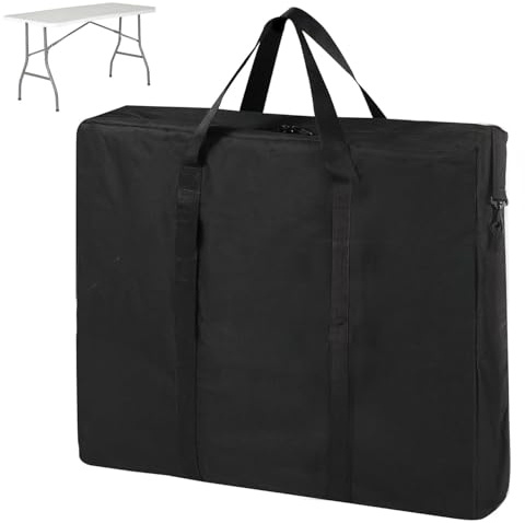 SINBLUE Folding Table Carry Bag with Shoulder Straps for 6FT Picnic Table | 600D Oxford, 94x79x12cm, portable storage pouch, foldable table storage bag suitable for outdoor folding picnic camping