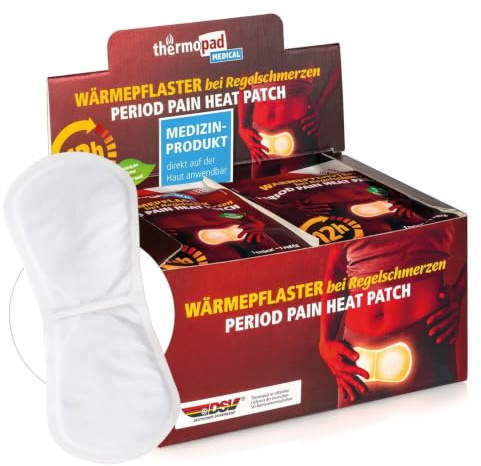 THERMOPAD Medical - 30 Wärmepflaster bei Regelschmerzen (12h) | Wärme zur Linderung von Menstruationsbeschwerden/Muskelverspannungen