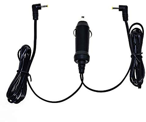 Top CHARGEUR * Cargador Coche Mechero con 2 Salidas 12V Reemplazo Recambio Reproductor DVD Portátil D-Jix PVS 702-59LDP