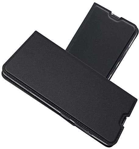 IMEIKONST PU Leather Case for Galaxy Note 8 Minimalist Design Flip Stand Credit Cards Slot Wallet Case with Hidden Magnetic Adsorption Cover for Samsung Galaxy Note 8 Black PY