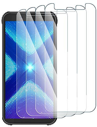 KARYLAX - Displayschutzfolie aus Glas, Härtegrad 9H, kratzfest, für Caterpillar Cat S42 Smartphone, 4 Stück