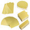 Counius 150 Stück Mousse Kuchen Bretter Kuchenunterlagen Mini Tortenplatten Karton Set Dessert Zeigt Tray Verdicken Kuchen Board zum Dekorieren und Servieren,Gold
