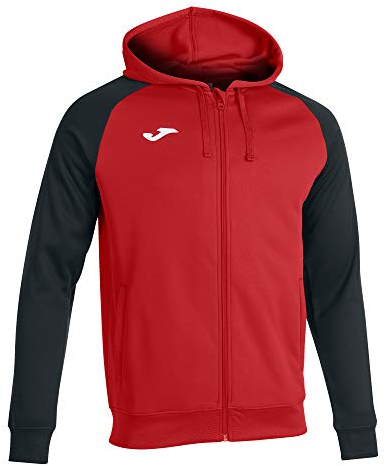 Joma Herren Academy Iv Kapuzenpullover, Rot/Schwarz, L EU