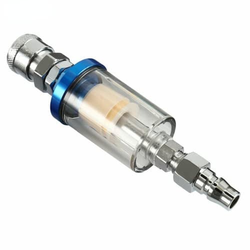 1/4 Air Compressor Oil Water Separator, Air Compressor Moisture Filter Trap, Airbrush Filter Moisture Separator ?for Air Line Compressor Fitting