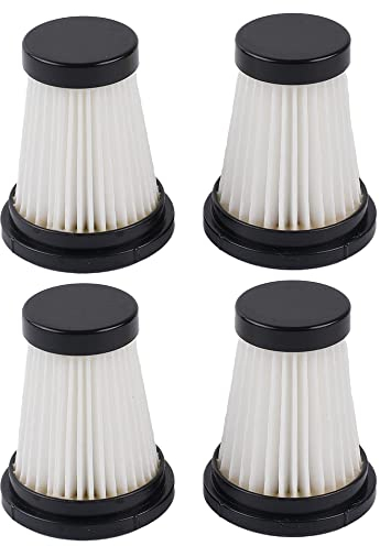 Lot de 4 filtres HEPA de rechange pour aspirateur à main Genius 2.0