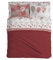 PENSIERI DELICATI Completo Letto Matrimoniale 100% Cotone, Completo Lenzuola Matrimoniali 180x200 Comprensivo di Lenzuolo sotto, sopra e 2 Federe, Made in Italy, Fantasia Palloncini Rosso