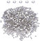 720pcs Crystal Diamond Rhinestones Flat Back Round Rhinestones Crystals Round Beads Flat Back Glass,Flat Back Non-Stick Resin Rhinestones Bling Crystal Diamantes for Nail Art & Craft (4mm,Clear)