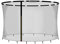 Baunsal® Trampolin Sicherheitsnetz Ø 487 cm (FGOS) für 12 Netzstangen Netzhöhe 180 cm Ersatzteile Netz Schutznetz Kindertrampolin Ersatznetz Gartentrampolin Outdoor