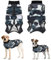Eyein Hundebody Nach Op, Atmungsaktiver, weicher Einteiler für Hunde mit Reißverschluss und Gürtel zum Schutz von Wunden, E-Halsband Alternative für Haustiere (Camouflage, XXL)