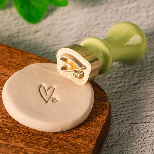 Personalisierte Ton-Stempel | Benutzerdefinierte Keramik-Stempels | Keramik-Stempel | Geschenke Für Töpfer | 12mm Dicke Messingform Für Ton | Töpferwerkzeuge