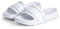 Fila Morro Bay Logo Slipper Wmn, Sandali scorrevoli Donna, Bianco Iridescente, 38 EU
