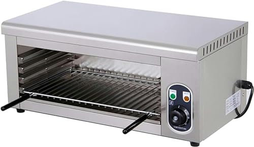 BTURYT Horno de convección Comercial de 2000 W, Horno Tostador de convección eléctrico, Horno eléctrico Profesional de una Sola Capa, 50~300°