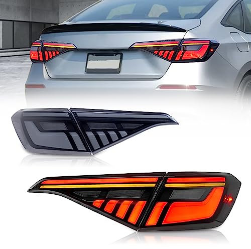 Archaic Rückleuchten kompatibel mit 11th Gen Honda Civic 2022-2024 Sedan,Animation DRL,keine E-Prüfzeichen