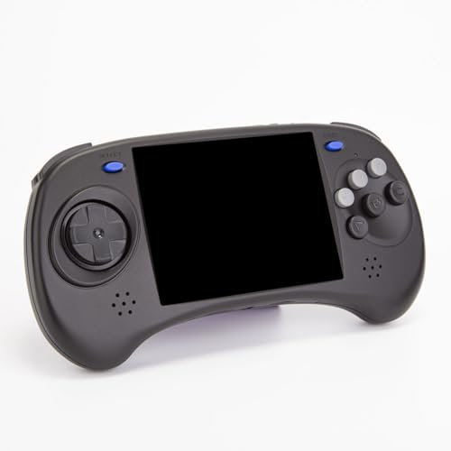 GOUX Retro-Spielkonsole für Erwachsene, RG ARC-D Sechs-Tasten-Handheld Fighting Game Console Dual System Multiplayer Gaming (16GB/Spiel Nicht inbegriffen)
