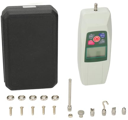 Dinamometro digitale Mavaol 500N (50kg, 110lbf, 1800Oz), misuratore di spinta e trazione ad alta precisione con impostazione del peso personalizzata e unità multiple