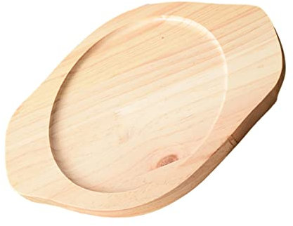 HOLIDYOYO Tischset aus Holz mit Griffen Isolierplatte und Platzdeckchen für Topf und Bratenschutz Essmatte und Untersetzer für Küche und Dining