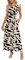AUSELILY Women Summer Maxi Dress Ruffle Petal Short Sleeve Dresses with Pockets Casual Crew Neck Beach Long Dress Elegant Apricot Black Leaf L
