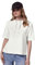 STREET ONE STUDIO Damen F322974 Kuscheliges Shirt, Off White, 38