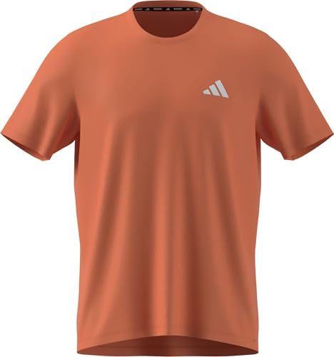 adidas Men's adi365 Running Essentials T-Shirt, Dusky Orange, XXL