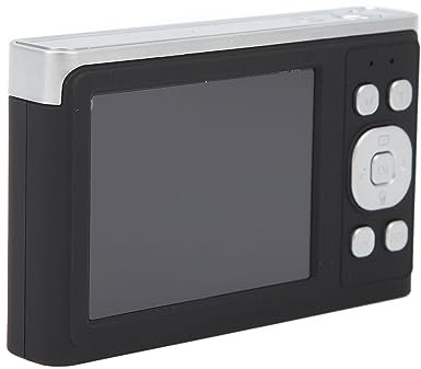 Plyisty Camera Digitale da 50 MP 16x Zoom 4K Registrazione Video per la Fotocamera Selfie di Laurea per Matrimoni (BLACK)