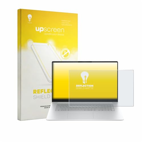 upscreen Entspiegelungs-Schutzfolie für HP OmniBook 3 17 17-dp0233ngx Displayschutz-Folie Matt [Anti-Reflex, Anti-Fingerprint]